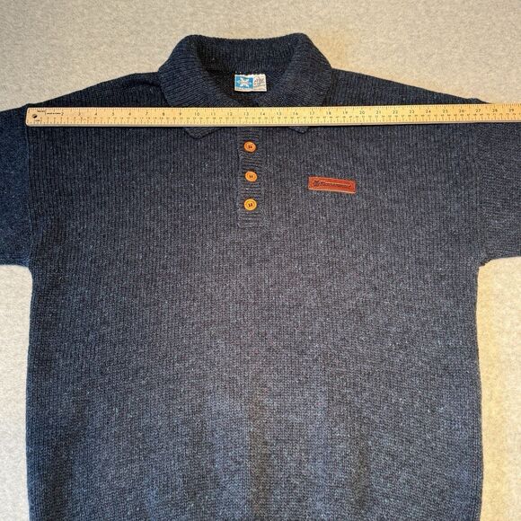 Norsewear 100% Wool Sweater Men XL Blue New Zealand Jumper Pullover Knitwear - Picture 6 of 11